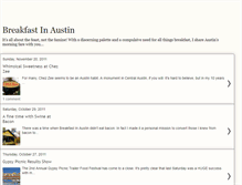 Tablet Screenshot of breakfastinaustin.blogspot.com