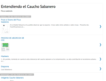 Tablet Screenshot of elcauchosabanero.blogspot.com