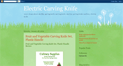 Desktop Screenshot of electric-carving-knife.blogspot.com