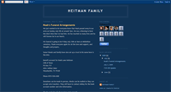 Desktop Screenshot of heitman-family.blogspot.com