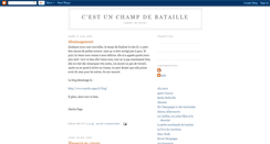 Desktop Screenshot of cestunchampdebataille.blogspot.com