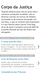 Mobile Screenshot of corpodajustica.blogspot.com