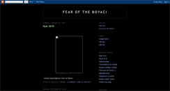 Desktop Screenshot of boyaci.blogspot.com