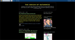 Desktop Screenshot of bataknese.blogspot.com