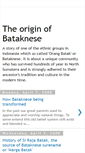 Mobile Screenshot of bataknese.blogspot.com