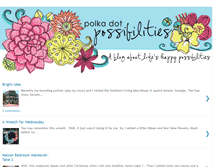 Tablet Screenshot of polkadotpossibilities.blogspot.com