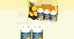 Desktop Screenshot of 4everprotein.blogspot.com