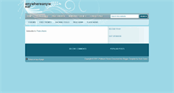 Desktop Screenshot of anywhereanywear.blogspot.com