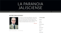 Desktop Screenshot of laparanoiajalisciense.blogspot.com