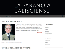 Tablet Screenshot of laparanoiajalisciense.blogspot.com