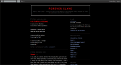 Desktop Screenshot of foreverslave.blogspot.com