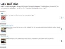 Tablet Screenshot of legoblockblock.blogspot.com