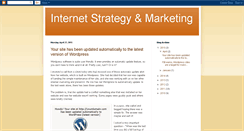 Desktop Screenshot of internet-mktg-strategy.blogspot.com