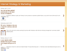 Tablet Screenshot of internet-mktg-strategy.blogspot.com