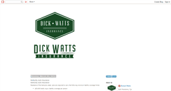 Desktop Screenshot of dickwattsinsurance.blogspot.com