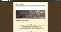 Desktop Screenshot of egipto-antiguo.blogspot.com