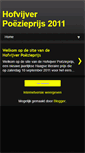 Mobile Screenshot of hofvijverpoezieprijs.blogspot.com