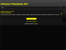 Tablet Screenshot of hofvijverpoezieprijs.blogspot.com