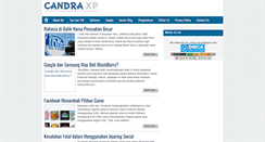 Desktop Screenshot of candra-xp.blogspot.com