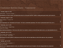 Tablet Screenshot of customerserviceguruvancity.blogspot.com