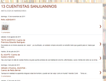 Tablet Screenshot of antologiadenarradoressanjuaninos.blogspot.com