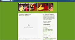 Desktop Screenshot of elritmodelflamenco.blogspot.com