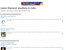 Tablet Screenshot of latestdiamondjewellery.blogspot.com