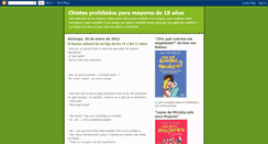 Desktop Screenshot of chistesinfantiles.blogspot.com