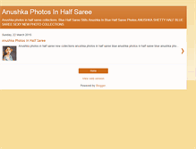 Tablet Screenshot of anushkaphotosinhalfsaree.blogspot.com