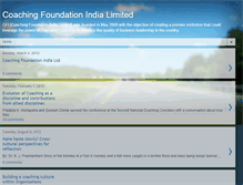 Tablet Screenshot of coachingfoundationindia.blogspot.com