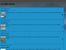 Tablet Screenshot of lecorsedifranco.blogspot.com