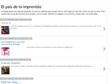 Tablet Screenshot of elpaisdeloimprevisto.blogspot.com