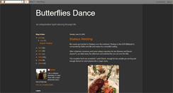 Desktop Screenshot of butterflies-dance.blogspot.com