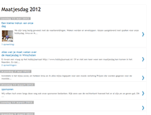 Tablet Screenshot of maatjesdag.blogspot.com
