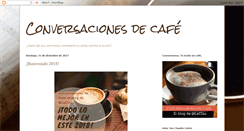 Desktop Screenshot of conversacionesdecafe.blogspot.com