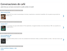 Tablet Screenshot of conversacionesdecafe.blogspot.com
