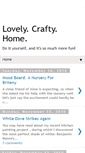 Mobile Screenshot of lovelycraftyhome.blogspot.com