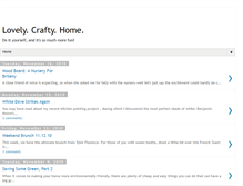 Tablet Screenshot of lovelycraftyhome.blogspot.com