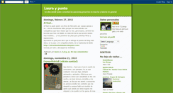 Desktop Screenshot of lauraypunto.blogspot.com