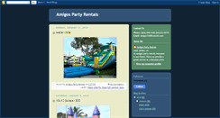 Desktop Screenshot of amigospartyrentals.blogspot.com