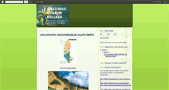 Desktop Screenshot of amazonascunadebelleza.blogspot.com