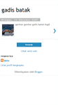 Mobile Screenshot of gadis-batak.blogspot.com