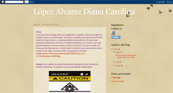 Desktop Screenshot of dianalopez1.blogspot.com