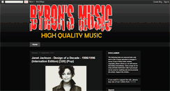 Desktop Screenshot of byron4music.blogspot.com