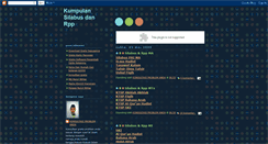 Desktop Screenshot of kumpulansilabusrpp.blogspot.com