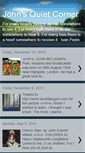 Mobile Screenshot of john-quietcorner.blogspot.com