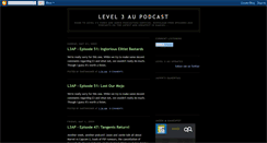 Desktop Screenshot of level3aupodcast.blogspot.com