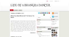 Desktop Screenshot of bhangradancer.blogspot.com