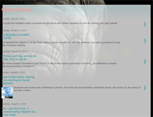 Tablet Screenshot of ganpatikriya.blogspot.com