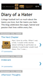 Mobile Screenshot of haterdiary.blogspot.com